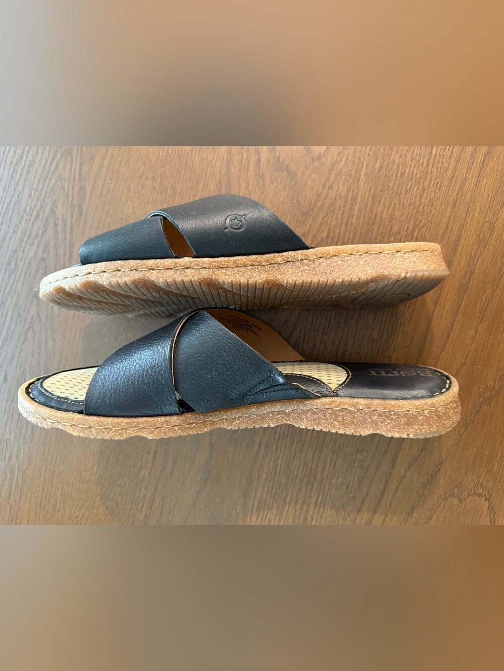 Born Black Slide Sandals Size 10 - Picture 11 of 11
